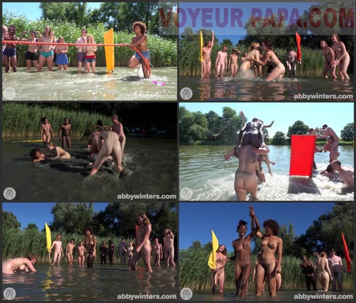 Family Pure Nudism AW Beach Games Girls and Boys